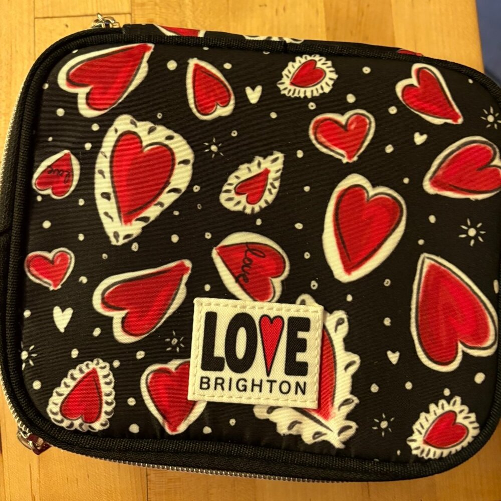 Brighton zippered jewelry case